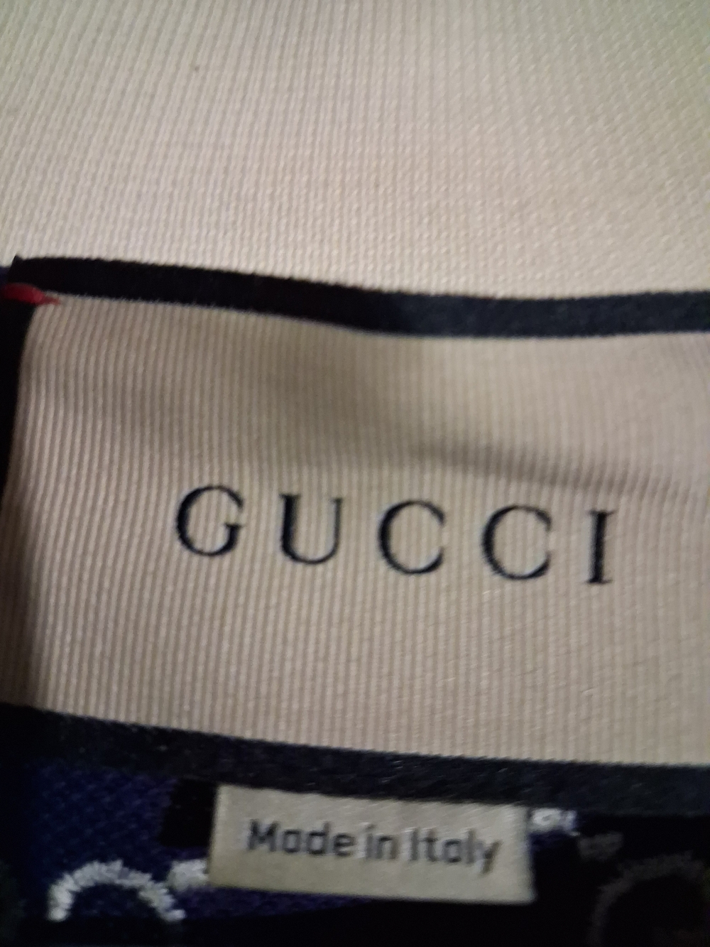 This is a Gucci GG Monogram Jacquard Polo Shirt - Picture 3 of 9